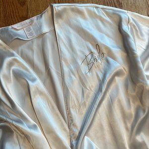 Here Comes The Bride Victorias Secret Silk Robe